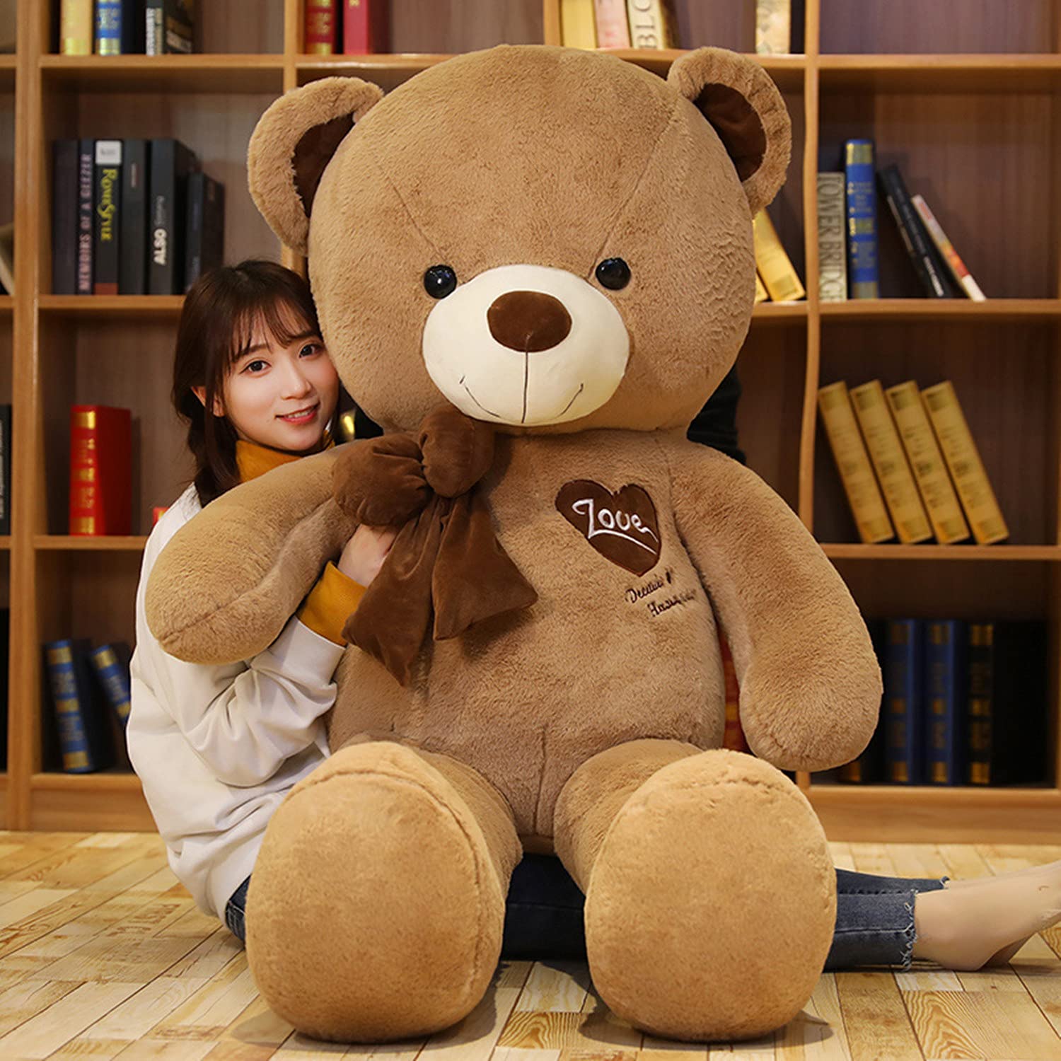 テディベア　特大ぬいぐるみ　クッション　抱き枕 Amazon.co.jp: HYAKURI ぬいぐるみ 特大熊 くま テディベア 大きいくま